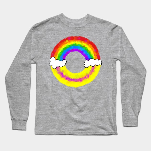 Rainbow Intersex Long Sleeve T-Shirt by Art by Veya